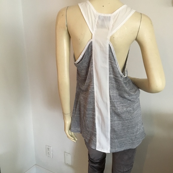Fenn wright Manson Gray knit Racerback tank top size medium - Picture 4 of 8